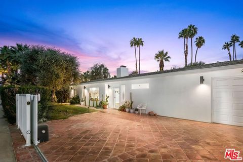 A home in Palm Springs