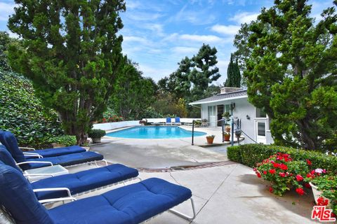 A home in Sherman Oaks