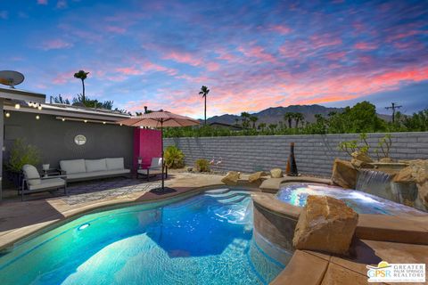 A home in Palm Springs