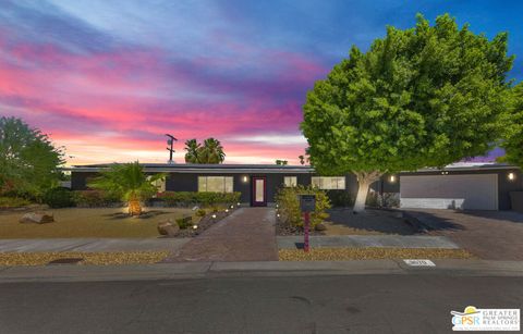 A home in Palm Springs