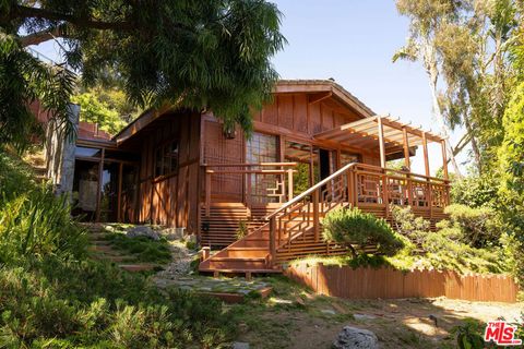 A home in Pacific Palisades