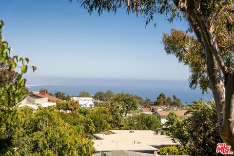 A home in Pacific Palisades