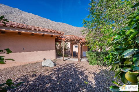 A home in Palm Springs