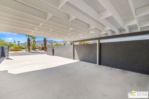 A home in Palm Springs