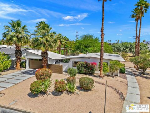 A home in Palm Springs