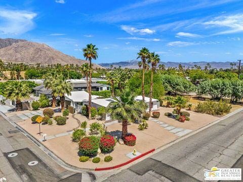 A home in Palm Springs