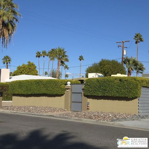 A home in Palm Springs