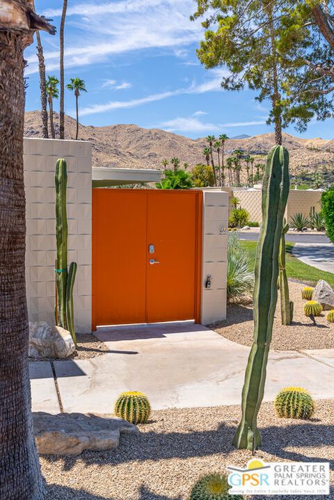 A home in Palm Springs