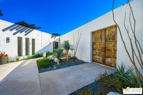 A home in Palm Springs