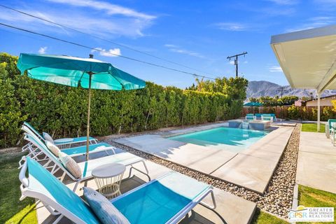 A home in Palm Springs