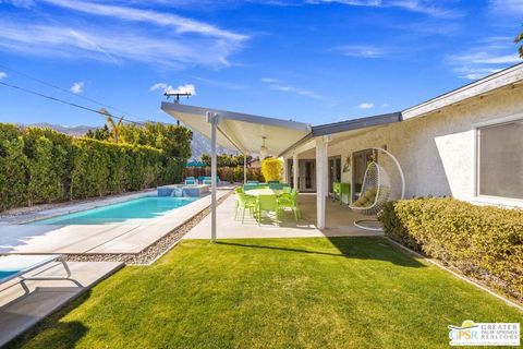 A home in Palm Springs