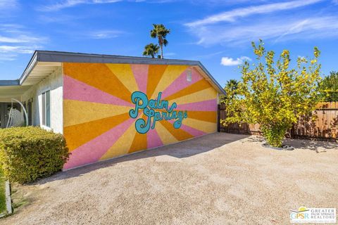 A home in Palm Springs