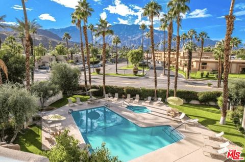 A home in Palm Springs