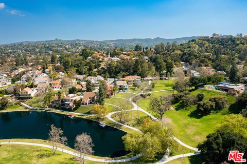 A home in Calabasas