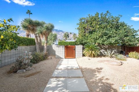 A home in Palm Springs