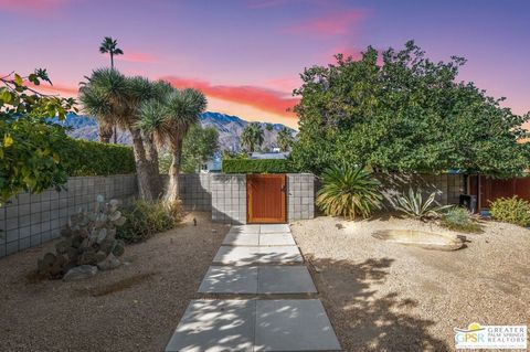 A home in Palm Springs