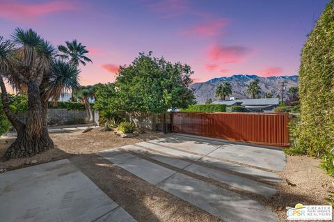 A home in Palm Springs