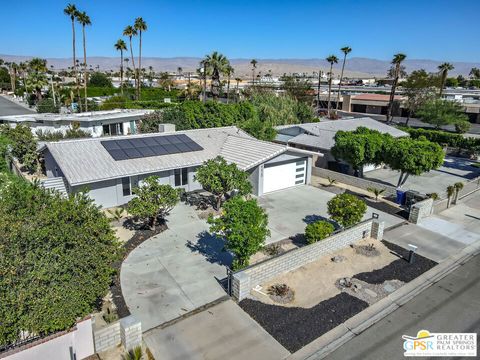 A home in Palm Springs