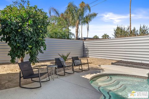 A home in Palm Springs