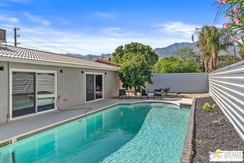 A home in Palm Springs