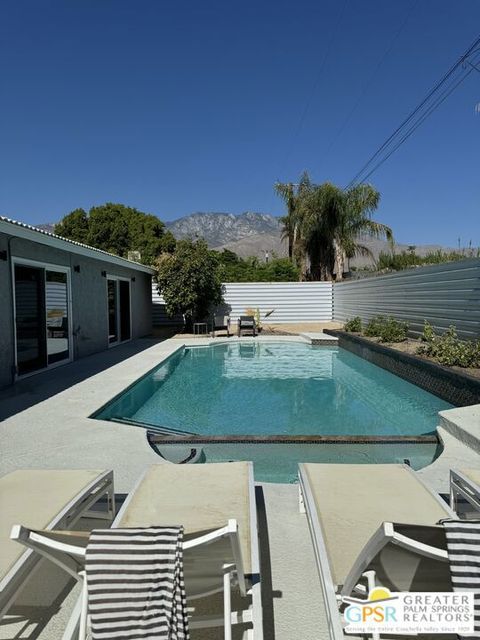 A home in Palm Springs