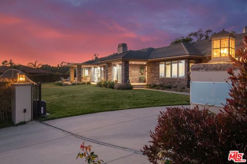 A home in Malibu