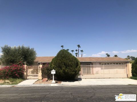 A home in Palm Springs