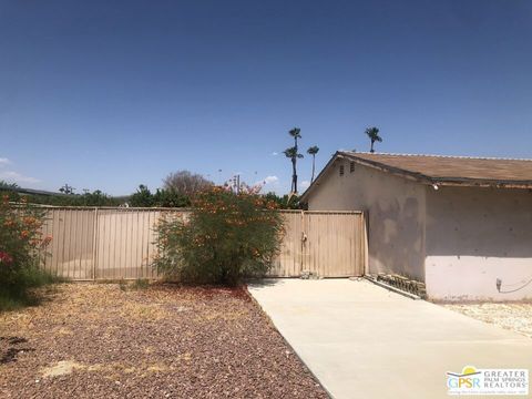 A home in Palm Springs