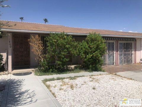 A home in Palm Springs