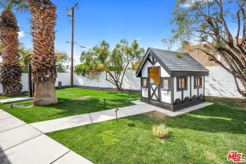 A home in Palm Springs