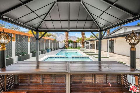 A home in Palm Springs