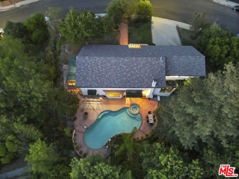 A home in Tarzana