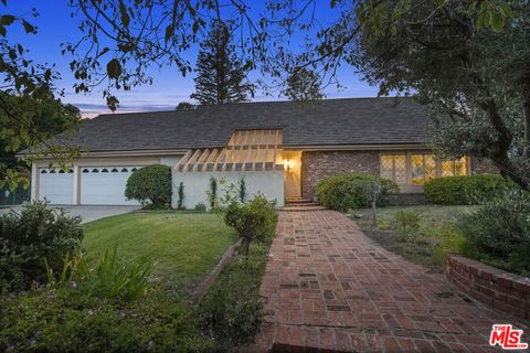 A home in Tarzana