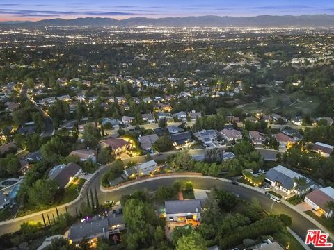 A home in Tarzana