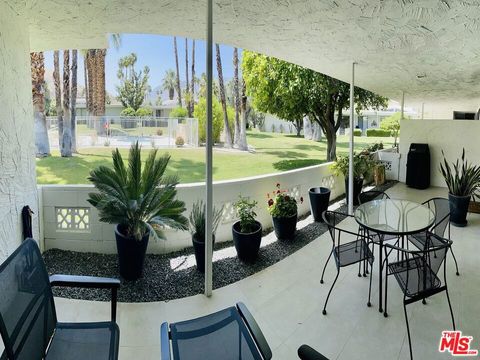 A home in Palm Springs