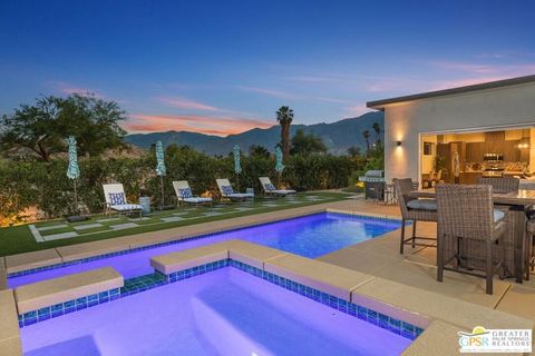 A home in Palm Springs