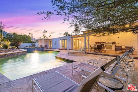 A home in Palm Springs