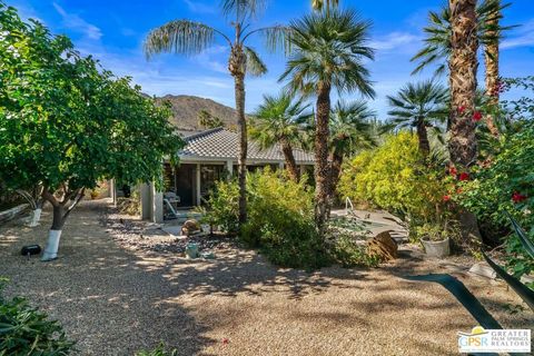 A home in Palm Springs