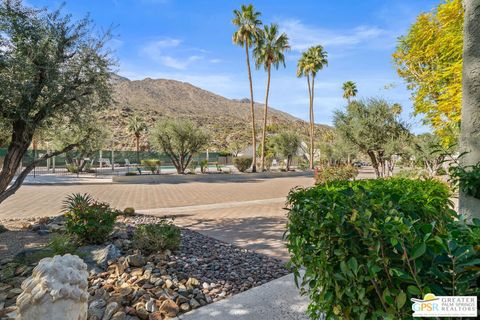 A home in Palm Springs