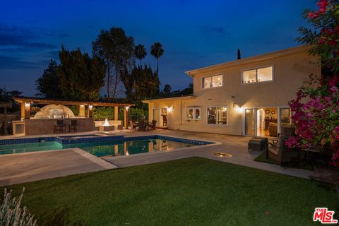 A home in Tarzana