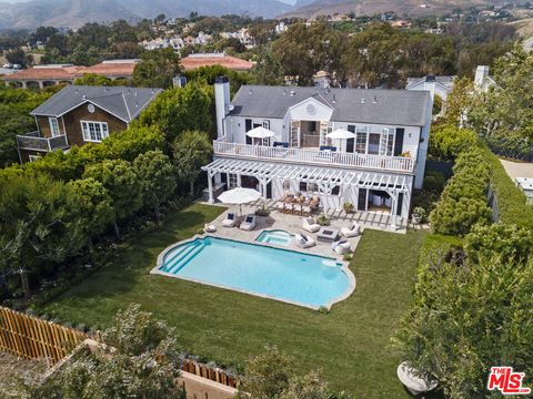 A home in Malibu