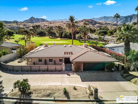 A home in Palm Springs