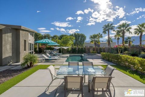 A home in Palm Springs