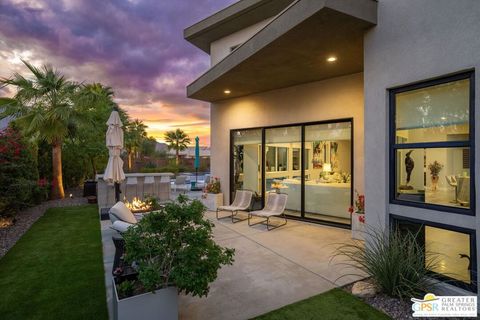 A home in Palm Springs