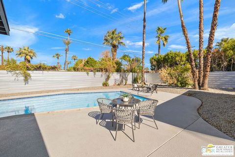 A home in Palm Springs