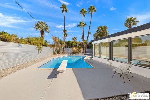 A home in Palm Springs