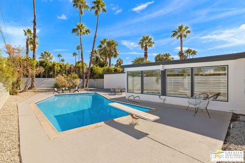 A home in Palm Springs