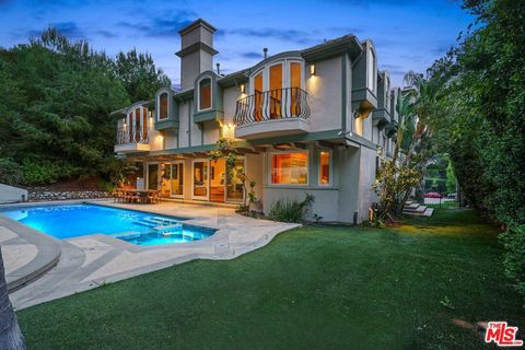 A home in Pacific Palisades