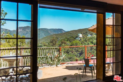 A home in Topanga