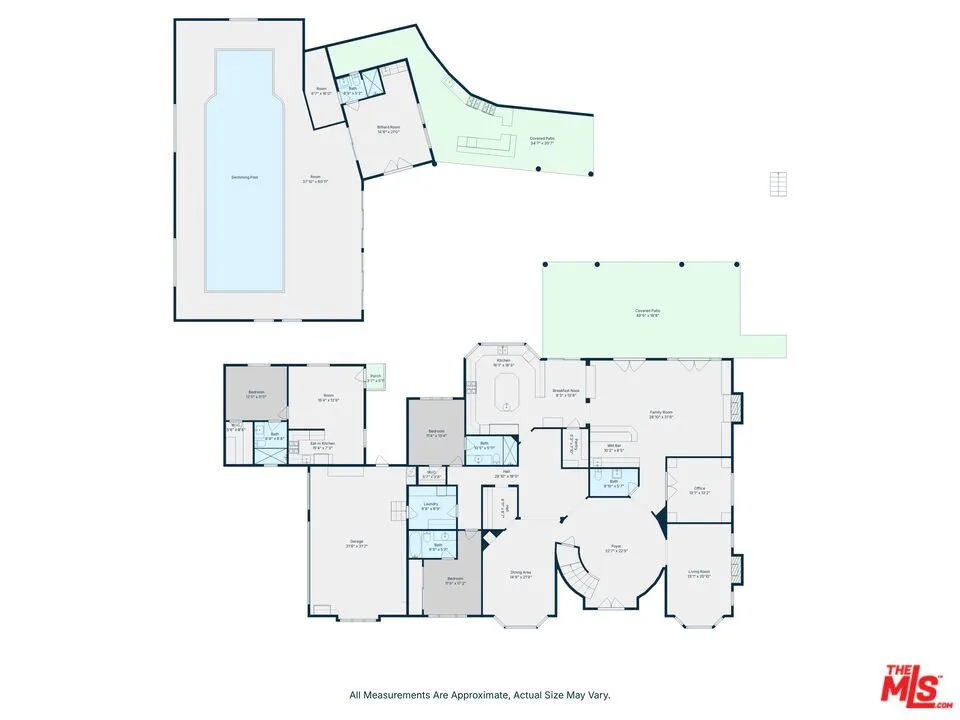 Tarzana, California 91356, United States, 7 Bedrooms Bedrooms, ,9 BathroomsBathrooms,Residential,Active,123108